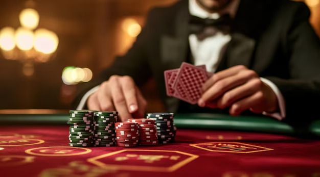 Ocean King live-dealer table with professional dealer and HD streaming on surga 11